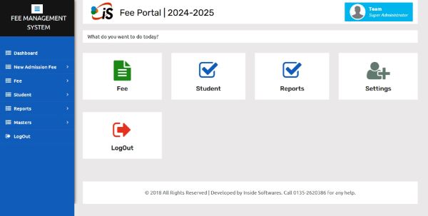 Fee Management System