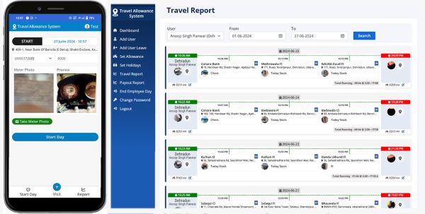 Travel Allowance System